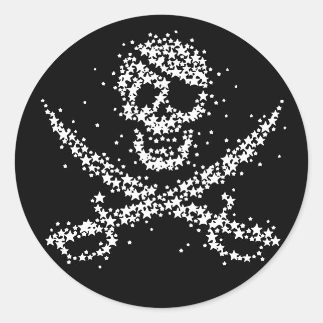 Sticker Rond Navigateur du navire (Devant)