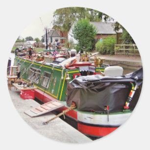 STICKER ROND NAVIRES