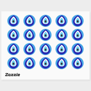 Sticker Rond Nazar Amulet