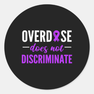 Sticker Rond Ne Discrimine Pas Le Devis De Conception De Ruban