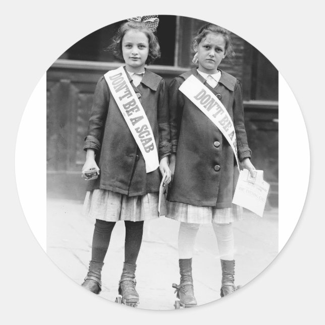 Sticker Rond Ne sois pas un poignard (Devant)