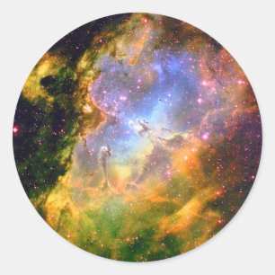 Sticker Rond Nebula