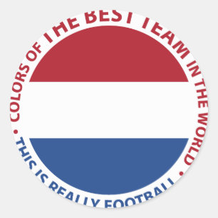 Sticker Rond Nederland Netherlands Art Shield