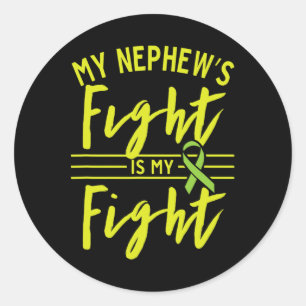 Sticker Rond Nephew's Fight Is My Fight Kidney Disease Awards