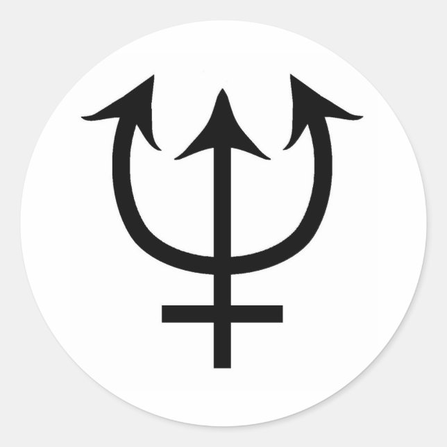 STICKER ROND NÉPTUNE (Devant)