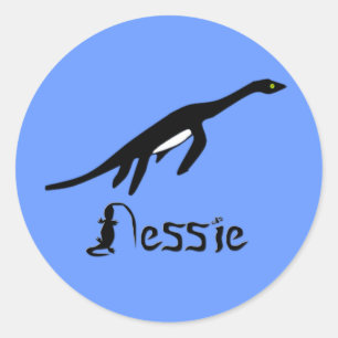 Sticker Rond Nessie