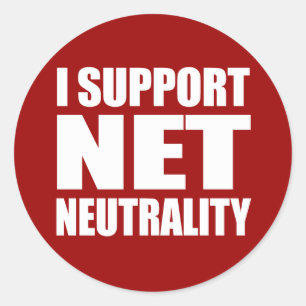 Sticker Rond Neutralité du Net
