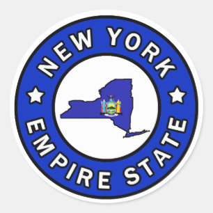 Sticker Rond New York