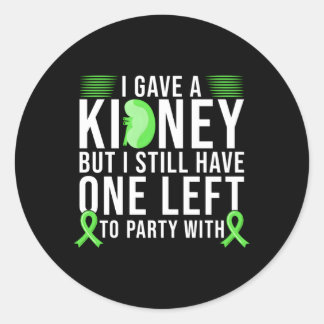 Sticker Rond Ney Donor Ney Transplant