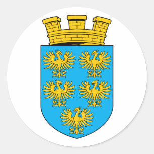 Sticker Rond niederoesterreich, Autriche