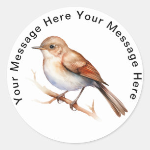 Sticker Rond Nightingale