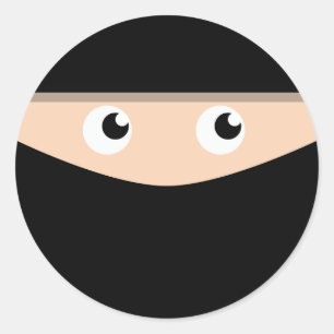 Sticker Rond Ninja !
