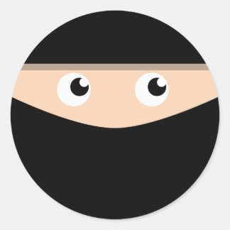 Sticker Rond Ninja !