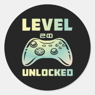Sticker Rond niveau 20 débloqué