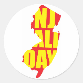 Sticker Rond njallday