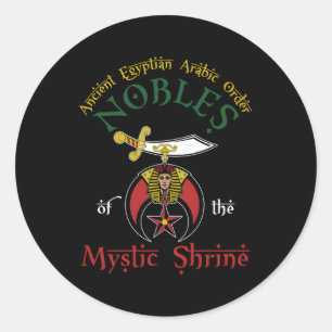 Sticker Rond Nobles Du Sanctuaire Mystique Aeaonms Pha D Père