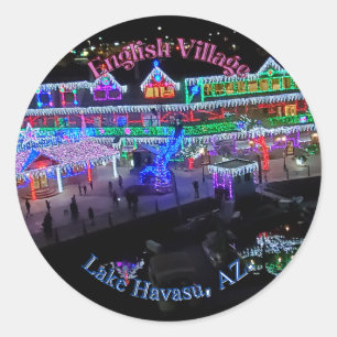 Sticker Rond Noël au lac Havasu