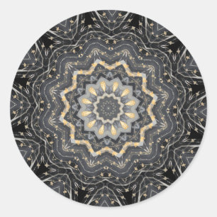 Sticker Rond Noël Décor Moderne