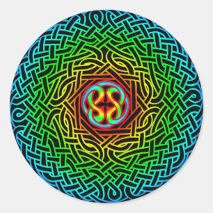 Sticker Rond Noeud d'Artemus de Celtic
