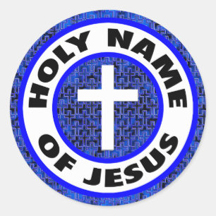 Sticker Rond Nom de Jésus