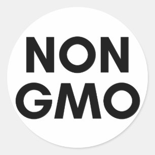 Sticker Rond non gmo