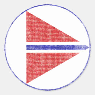 STICKER ROND NORVÈGE