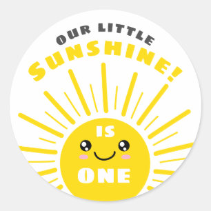 Sticker Rond Notre Petit Soleil