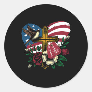 Sticker Rond Nous n'oublierons jamais la Journée commémorative
