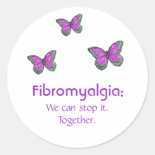 Sticker Rond Nous pouvons l'arrêter