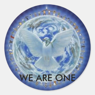 STICKER ROND NOUS SOMMES UN