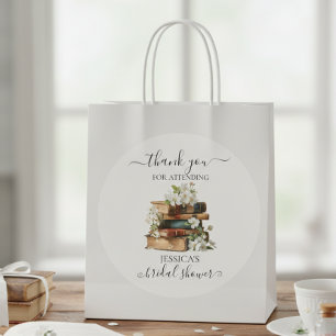 Sticker Rond Nouveau Chapitre Commence Livre Fête de Mariage