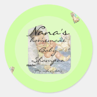 Sticker Rond Nouveau couvercle de capot de canne bébé pour couv