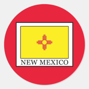 Sticker Rond Nouveau-Mexique