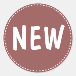 Sticker Rond Nouveau produit