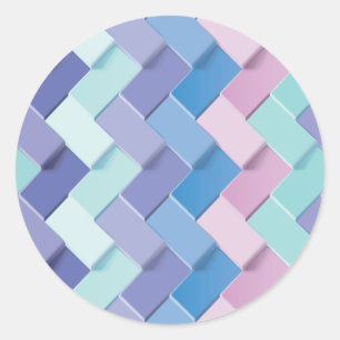 Sticker Rond Nouvelle création de Motif 3