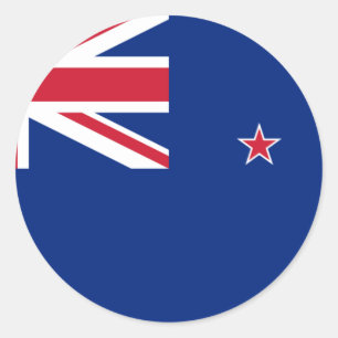 Sticker Rond nouvelle-zélande