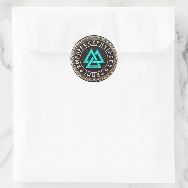 Sticker Rond Noyer caillouteux (Sac)