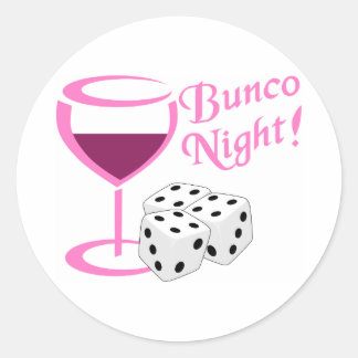 Sticker Rond Nuit Bunco