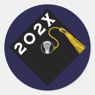 Sticker Rond Nuit principale de Lacrosse