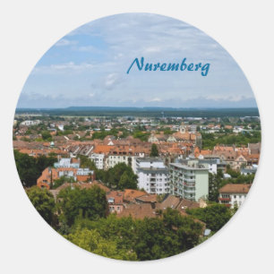 Sticker Rond Nuremberg