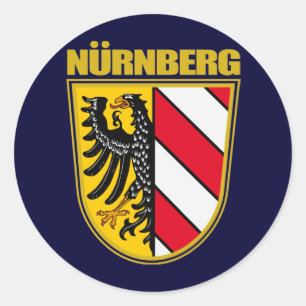 Sticker Rond Nurnberg de Nuremberg