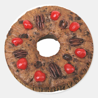Sticker Rond Nuttier plus qu'un gâteau aux fruits