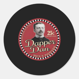 Sticker Rond O Brother Dapper Dan Movie