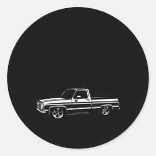 Sticker Rond Obs Vieux Corps Style Moins Chauffage Véhicule Mon