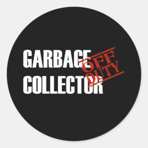STICKER ROND OBSCURITÉ QUI N'EST PAS DE SERVICE D'ÉBOUEUR