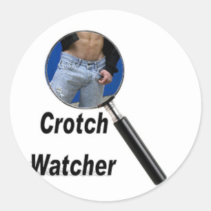 Sticker Rond Observateur de fourche