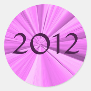 Sticker Rond Obtention du diplôme 2012