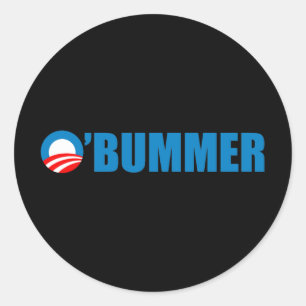 Sticker Rond Obummer