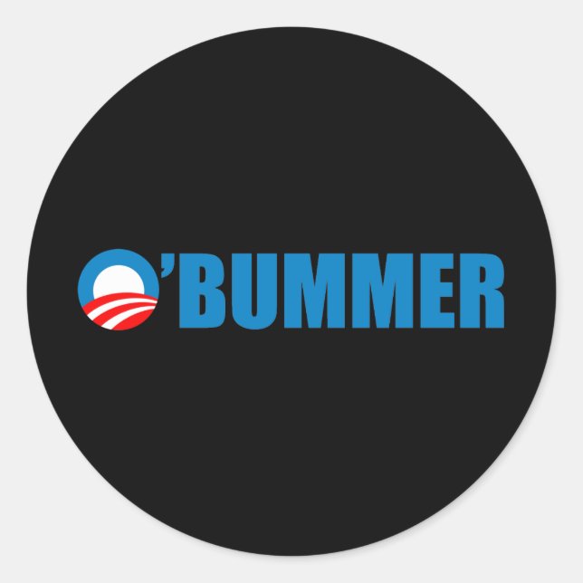 Sticker Rond Obummer (Devant)