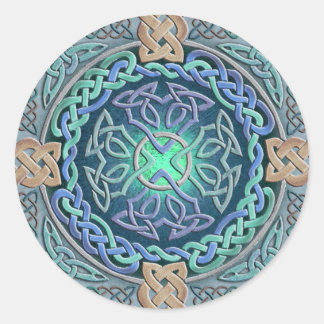 Sticker Rond OEil celtique du monde